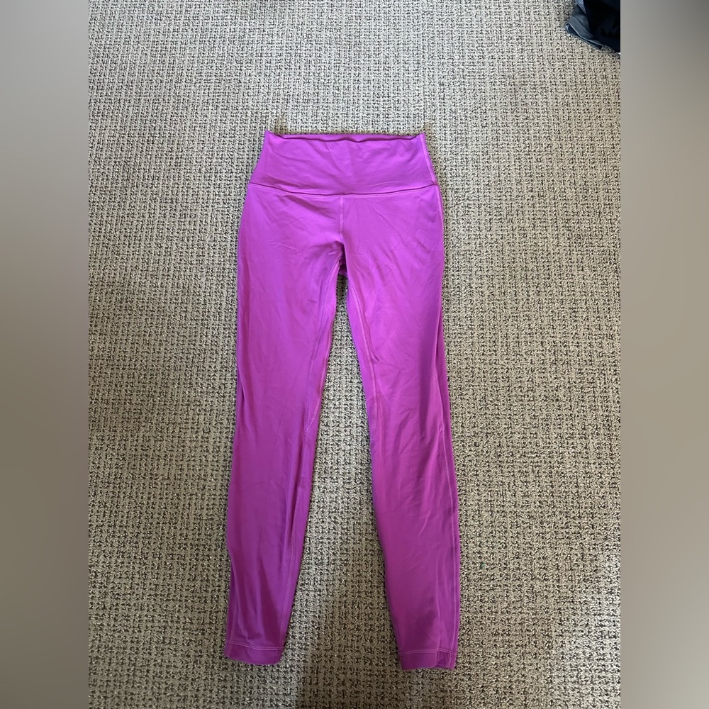 NEVER WORN Vivid Plum Purple Lululemon Align Leggings Size 8